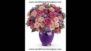Send flowers from Spain to Calgary Alberta Canada