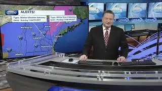 Watch: Snow to rain, high winds