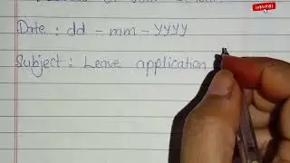 Application To The Principal Requesting Leave For Eye Pain | application letter |