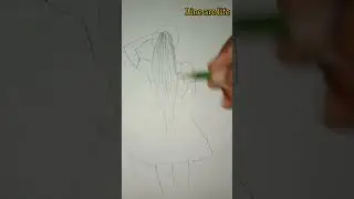 Girls Drawing with Stylish Hair ✨