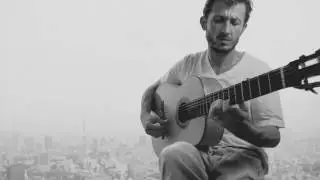 Flamenco Tarantas against the Tokyo Skyline