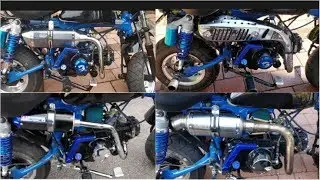 Pakoputkien Äänivertailu - Monkey 50cc