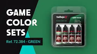 Ref. 72.384 GREEN COLOR SET - Game Color
