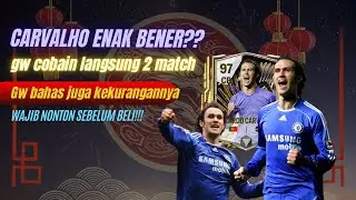 CB PALING DITAKUTI? TES GAMEPLAY RICARDO CARVALHO OVR 97 TOTS! REVIEW GAMEPLAY CB TERBAIK FC MOBILE!