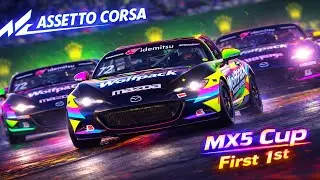 First 1st place Assetto corsa MX5 Cup Online