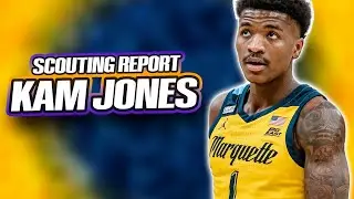 KAM JONES SCOUTING REPORT | 2025 NBA Draft | Indiana Pacers | Marquette Golden Eagles