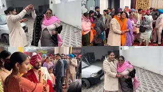 ਬਰਾਤ ❤️ BRAAT ❤️ manjit di hoi milni ☺️☺️