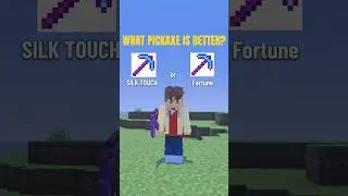 &laquo;Шёлковое касание&raquo; против &laquo;Кирки удачи&raquo;: почему в Minecraft нужны оба оружия #Minecraft #Minecraf...