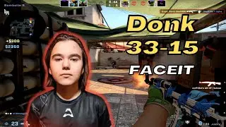 16yo 5119 ELO | Spirit Academy donk (33-15) (mirage) | FACEIT ranked | Mar 20, 2023