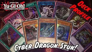 YUGIOH CYBER DRAGON STUN DECK PROFILE! [JUSTNUTZ]