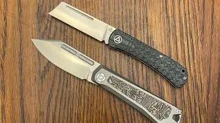 Modern EDC SlipJoints The QSP Hedgehog And Kunwu Geezer