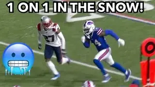 Stefon Diggs &lsquo;1 ON 1&rsquo; VS JC Jackson ! WR vs CB! Patriots vs Bills week 13 highlights