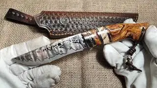 Нож для души и не только. Ламинат с ценром Bohler K110