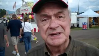 Executive Councilor  Ray Burton at the Lancaster Fair