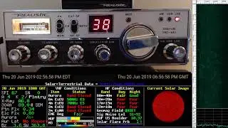 SkipGate Live Stream - 06/20/2019 - 27.385 MHz LSB - U.S.A. CB channel 38