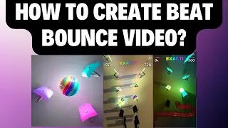 How to create beat bounce ball game video? | How to Create Bean Bounce music ball video #beatbounce
