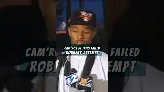 Cam'ron shot twice after failed robbery attempt (throwback news clip) | Rydahs Only