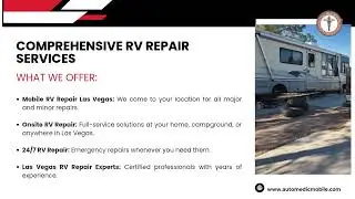Top-Notch RV Repair Las Vegas: Your Trusted Mobile & Onsite Solution