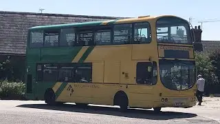 *Heavy thrash* First Essex Volvo B7TL Wright Eclipse Gemini Route 102