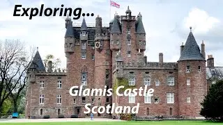 Glamis Castle - Glamis, Angus, Scotland, a Castle with Royal Connections.