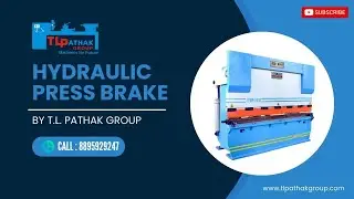 HYDRAULIC PRESS BRAKE MACHINE BY TL PATHAK GROUP #pressbrakemachine #industrialmachinery #machines