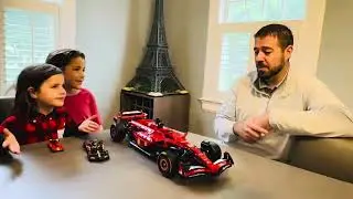 Father&rsquo;s Day LEGO Ferrari Review with My Dad! ❤️🏎️