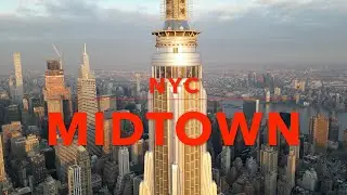 4K UHD Flying High Above New York City! SUMMIT One Vanderbilt & Empire State Building Observatory.