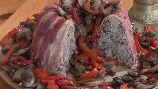 Ground Meat Cake recipe Video littleGasthaus