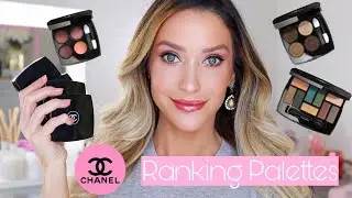 RANKING MY ENTIRE CHANEL EYESHADOW PALETTE COLLECTION!