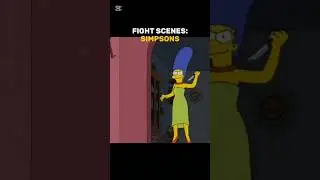 simpsons fight scenes vs family guy fight scenes