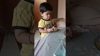 Areeba Batool Eating Chicken