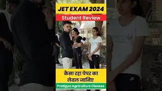 JET Exam 2024 Student Review || JET Paper Solution 2024 || JET Exam Answer Key #jet_2024 #jetclasses