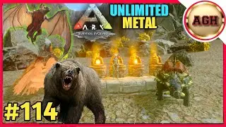 GET UNLIMITED METAL || ARK: SURVIVAL EVOLVED GAMEPLAY #114