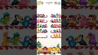 Birds Sort Colour GAMEPLAY | Level 62 to Level 69 #8-Bit games #birdsortcolour