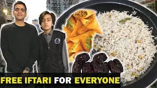 Free Iftari in Karachi | @HasanAdeelKhan | Ramzan Special 2024 | Biryani | Pakistan Street Food