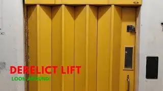 Derelict gated lift look around