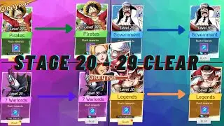 Clearing Stages 20 - 29 In Glory Path l OP : Voyage Chronicles/Straw Hat Chase
