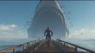 SPIDER-MAN against JUDY Ride on Motorcycle STUNT FUNNY MOMENTS / GTA 5 MULTIVERSE!?