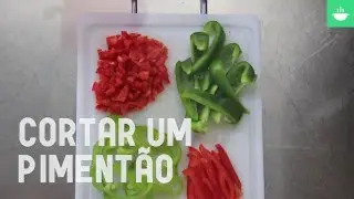 Como fazer: Cortar pimentão