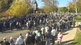 MSU vs Michigan March to the Stadium - Saturday, October 25, 2014