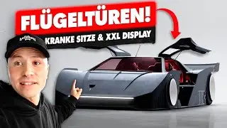 Flügeltüren, kranke Sitze & riesiges Display! 🔥  | Wir bauen ein eigenes Auto – Folge 16
