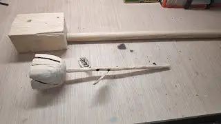 Como hacer una Rosa de madera