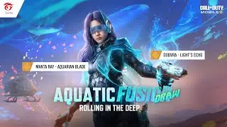 🌊 Aquatic Fusion Draw | 🔸Manta Ray - Aquarian Blade | Garena Call of Duty: Mobile
