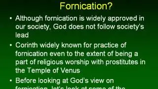 Flee Fornication 1