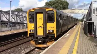 Trains at Weston-super-Mare and Worle