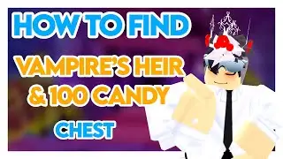 HOW TO FIND Vampire's Heir Chest with 100 Candy - Royale High Halloween 2022 Wickery Cliffs!