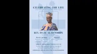 Rev Isaac Sodipe - Funeral Service