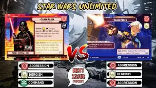 DARTH VADER Command vs SABINE WREN Aggression | Star Wars Unlimited  | FFG | LoneStar Pack Breaks