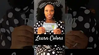 Learn Colors with Ms. Tez |Toddler Learning |Low-Stimulation Toddler Videos #lowstimulation  #shorts