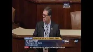 Rep. Denny Heck (D-WA) Speaks About the War on Poverty and Unemployment Insurance